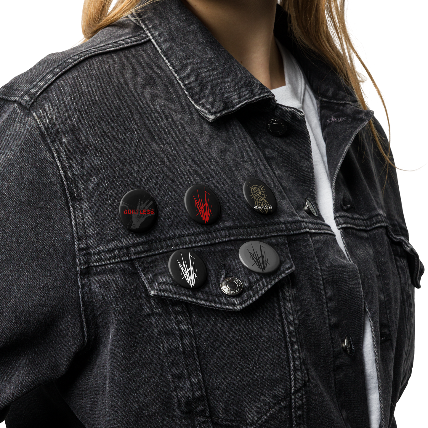 Guiltless Pin Set
