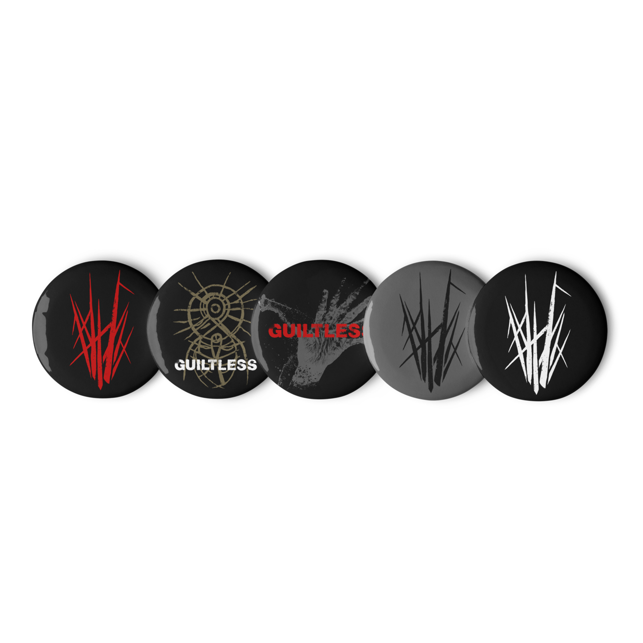 Guiltless Pin Set