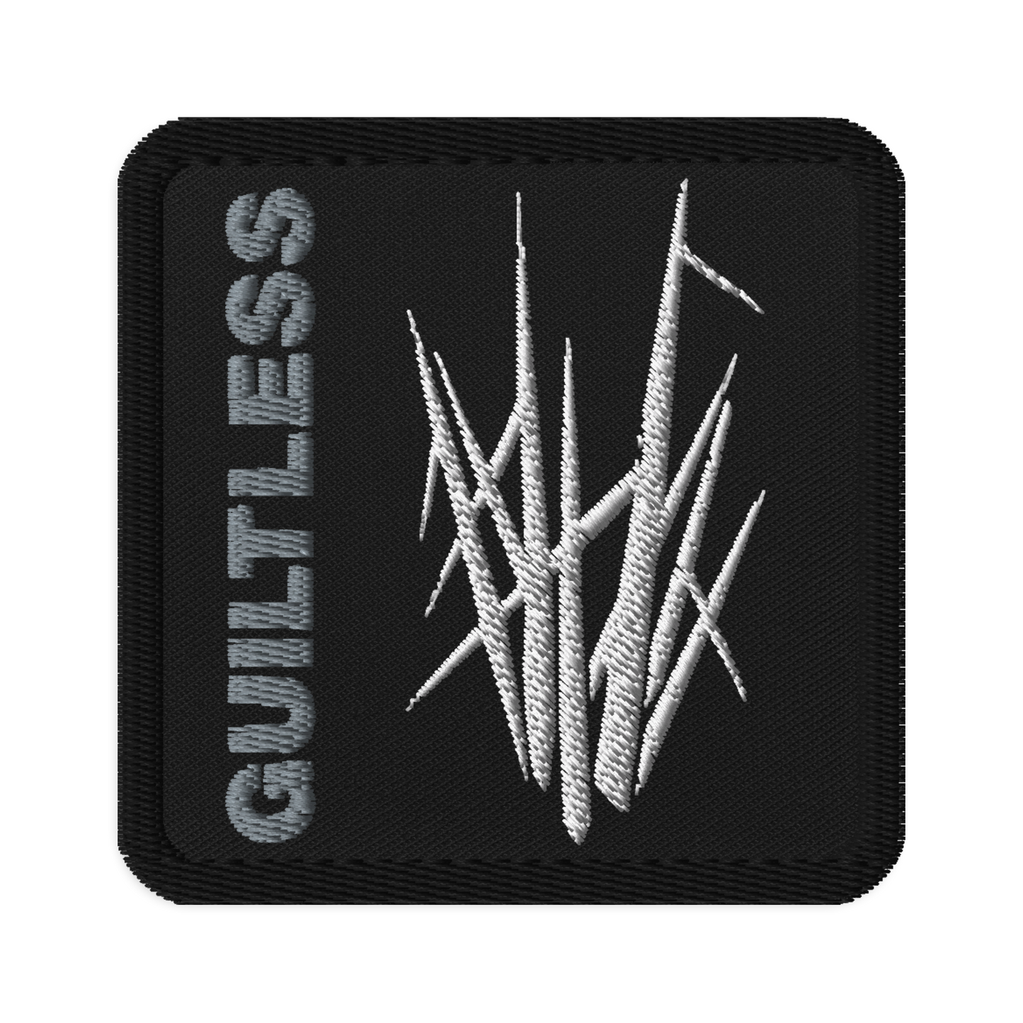 Guiltless - Semiotics - Embroidered Patch - 3″×3″