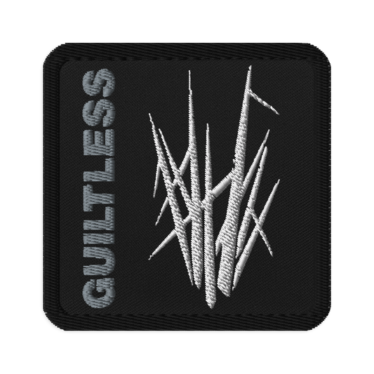 Guiltless - Semiotics - Embroidered Patch - 3″×3″