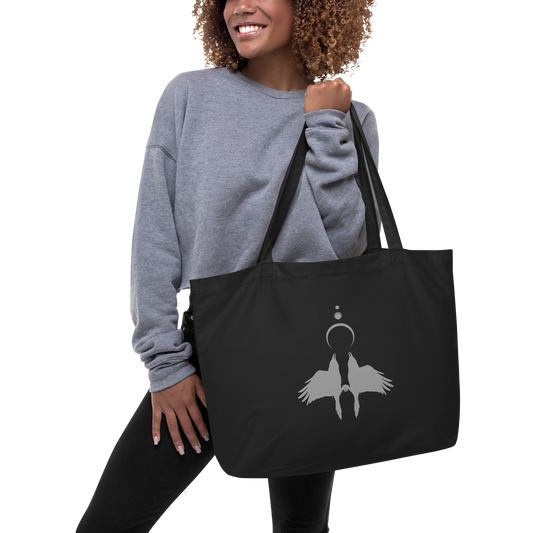 Suspended In Light - Large organic tote bag