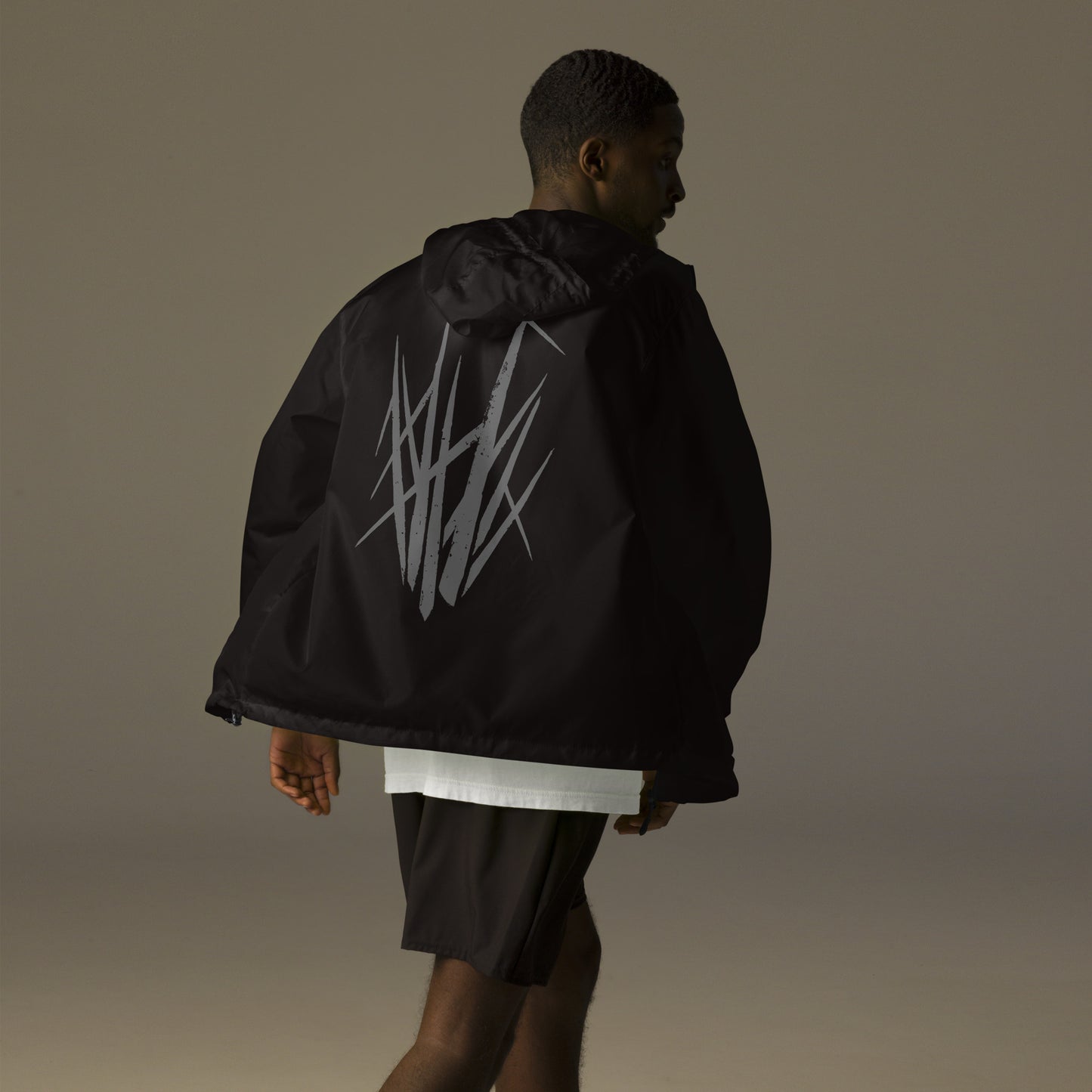 Unisex lightweight zip up windbreaker